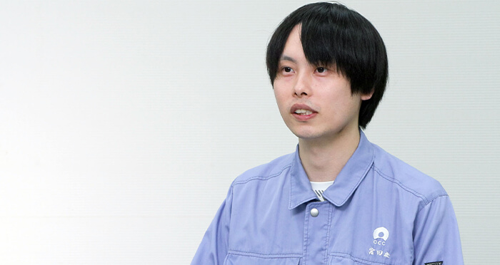 技術部 宮田 峻 2020年度入社